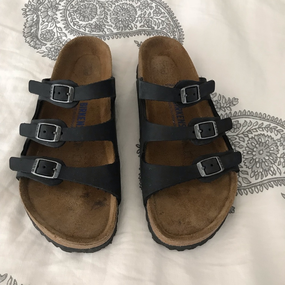 Birkenstock Florida, REAL LEATHER!!, size 39